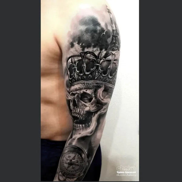 Реализм tattoo by Алексей Чайка in Екатеринбург