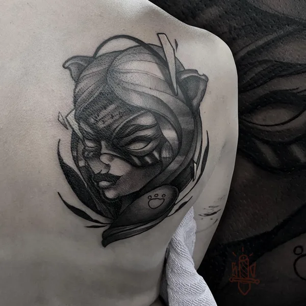 Neo Traditional tattoo by Сергей Донской in Новосибирск