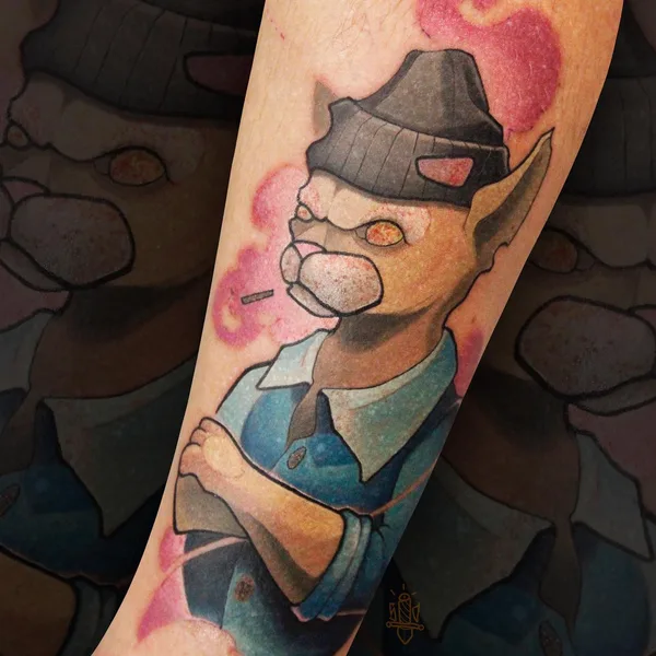 Neo Traditional tattoo by Сергей Донской in Новосибирск