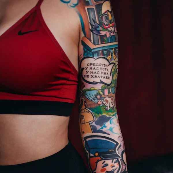 Biomechanical tattoo by Дмитрий Хирург in Новосибирск