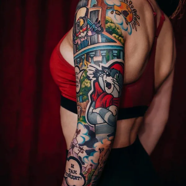 Biomechanical tattoo by Дмитрий Хирург in Новосибирск