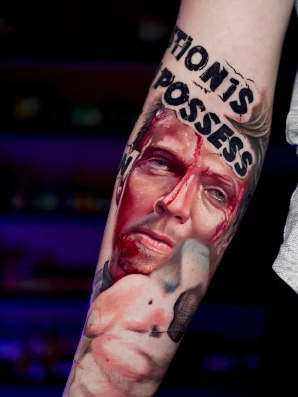 color realism Tatuaggio su forearm #49521 | Tatuatore Дмитрий Хирург