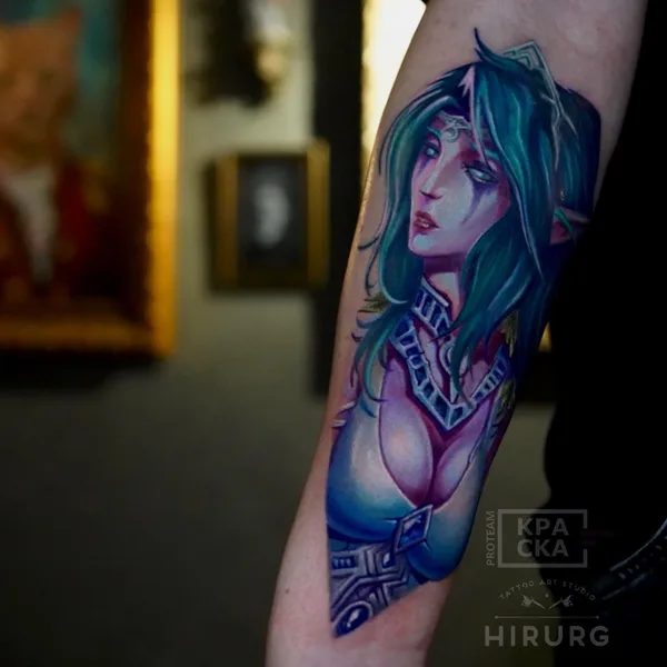 Biomechanical tattoo by Дмитрий Хирург in Новосибирск
