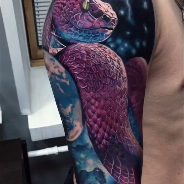 Realism tattoo by alex_dell_ in Новосибирск
