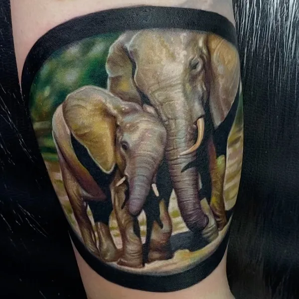 Realism tattoo by alex_dell_ in Новосибирск