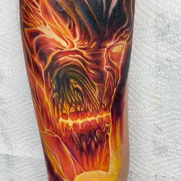 Realism tattoo by alex_dell_ in Новосибирск
