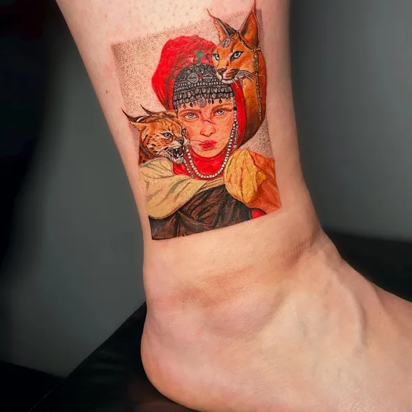 Minimalism tattoo by Алёна Грицаенко in Екатеринбург