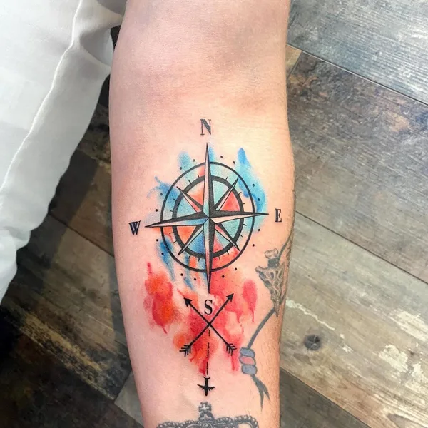 Minimalism tattoo by Алёна Грицаенко in Екатеринбург