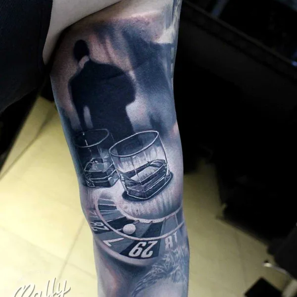 Portrait tattoo by Rafał Dąbrowski - Ralfy