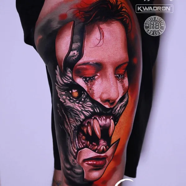 Авторская tattoo by Lukasz Smyku in Włocławek