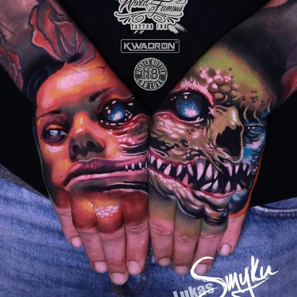 Авторская tattoo by Lukasz Smyku in Włocławek