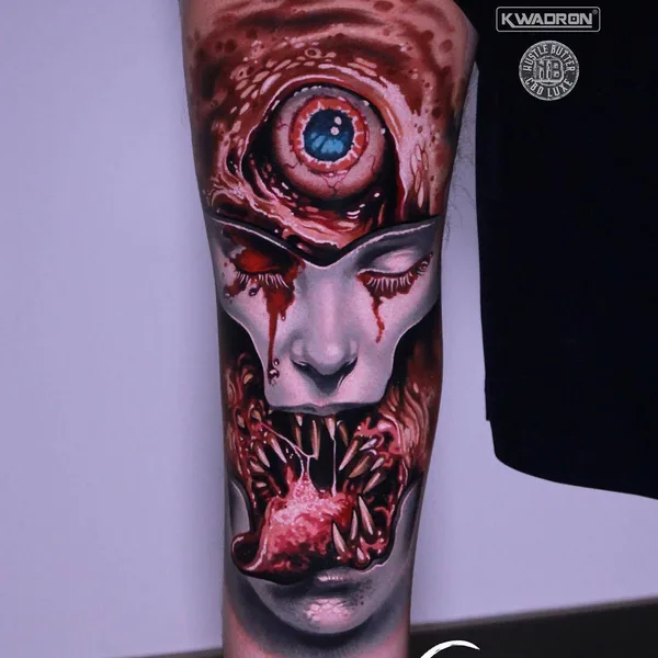 Авторская tattoo by Lukasz Smyku in Włocławek