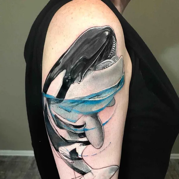 Author's Style tattoo by Mo Mori in Berlin