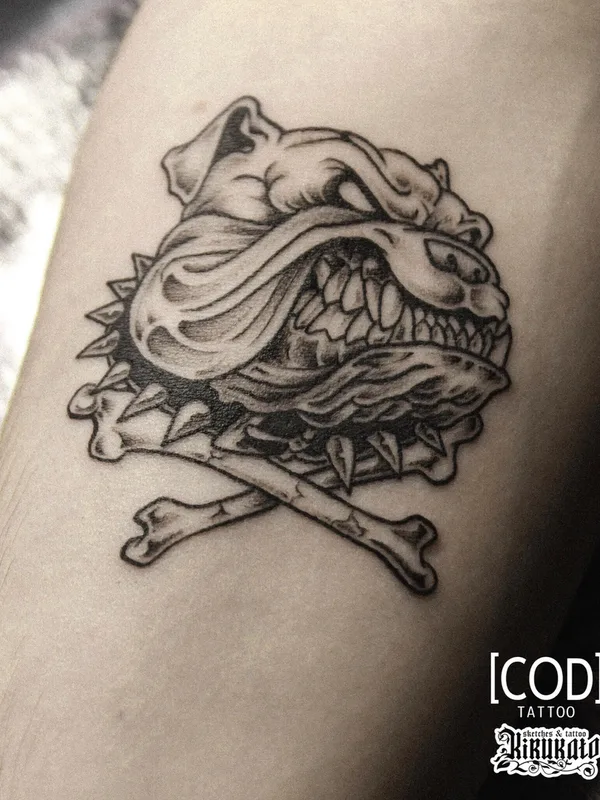 black and grey black and grey татуировка на forearm #31549 | Тату мастер IVAN