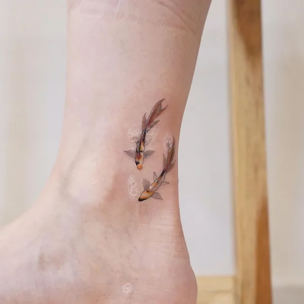 New School tattoo by Анастасия Слуцкая in Tallinn