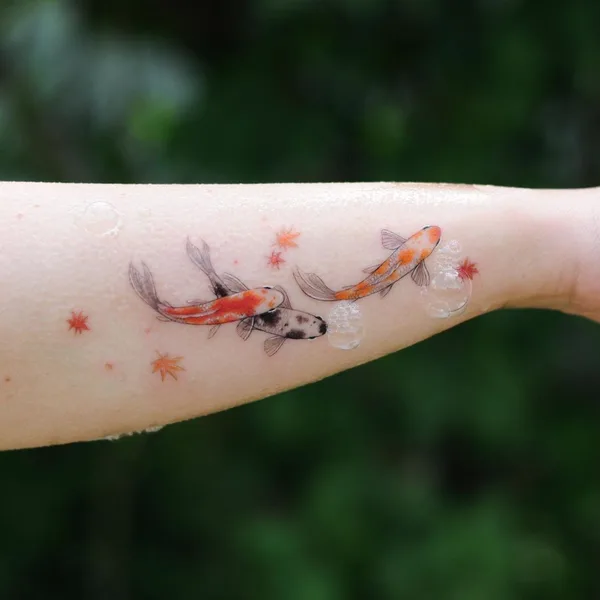 New School tattoo by Анастасия Слуцкая in Tallinn