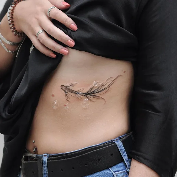 New School tattoo by Анастасия Слуцкая in Tallinn