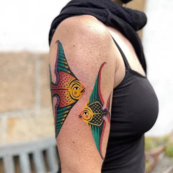 Author's Style tattoo by Mariñe Perez in Bilbao