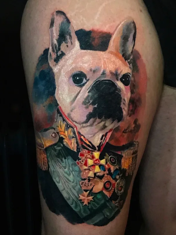 color realism Tatuaggio su thigh #71783 | Tatuatore Тимофей Никульшин