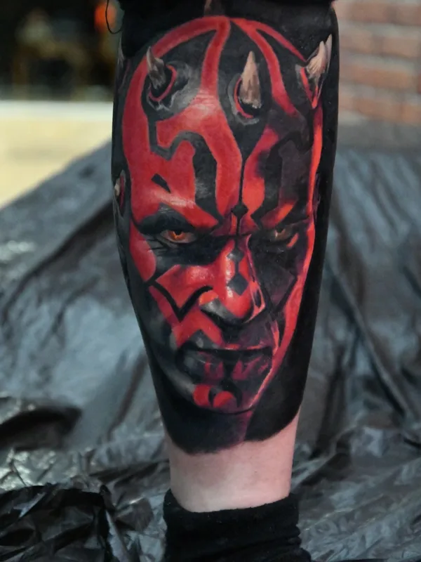 color realism tattoo auf calf #71807 | Tätowierer Timofey Nikulshyn 