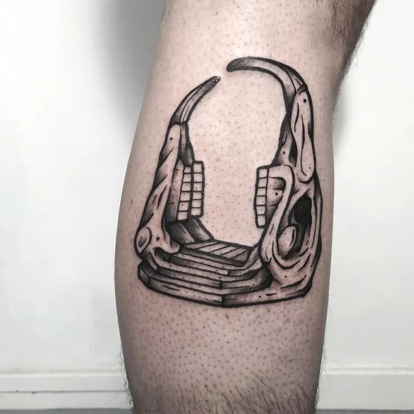 Dotwork tattoo by Christian Eisenhofer in Munich