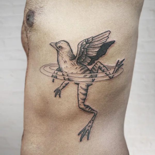 Dotwork tattoo by Christian Eisenhofer in Munich