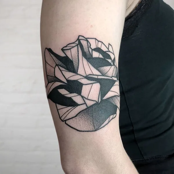 Dotwork tattoo by Christian Eisenhofer in Munich