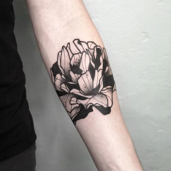 Dotwork tattoo by Christian Eisenhofer in Munich