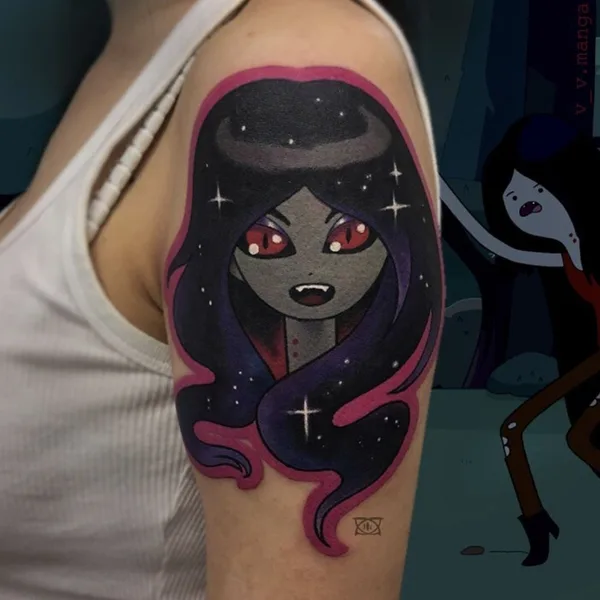 Author's Style tattoo by Zevsa in Moscow