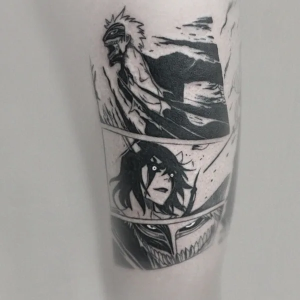 Author's Style tattoo by Zevsa in Moscow