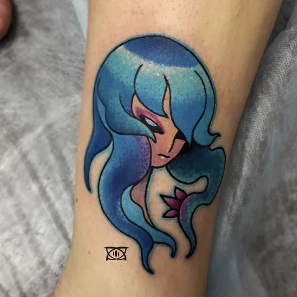 Author's Style tattoo by Zevsa in Moscow