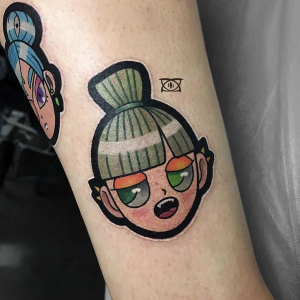 Author's Style tattoo by Zevsa in Moscow
