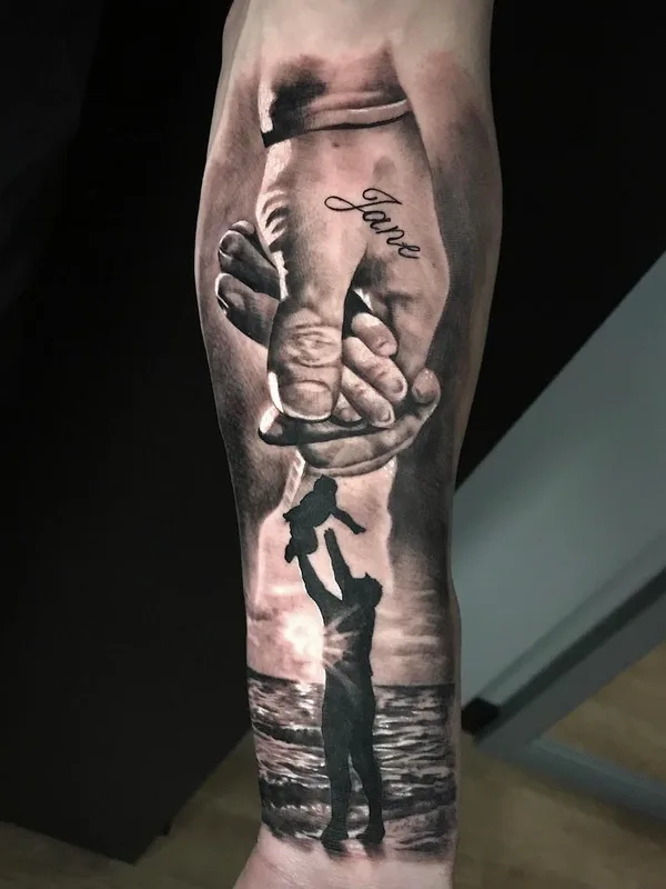 black and grey realism tatuaje en forearm #57988 | Tatuador Sneg Tattoo