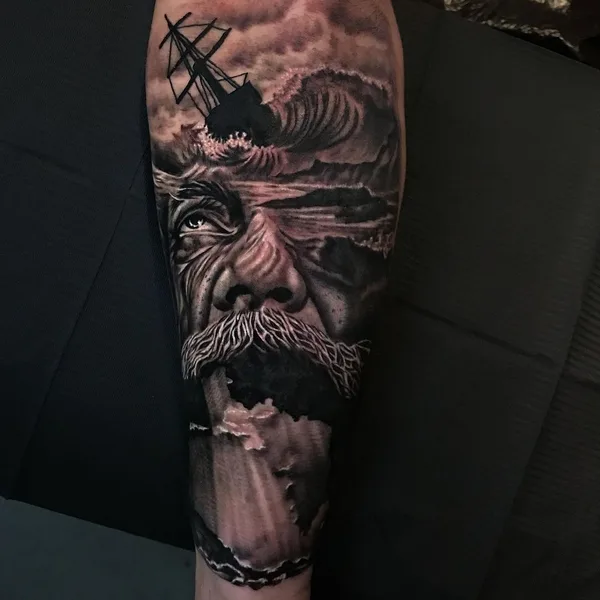 Realism tattoo by Sneg Tattoo in Kyiv
