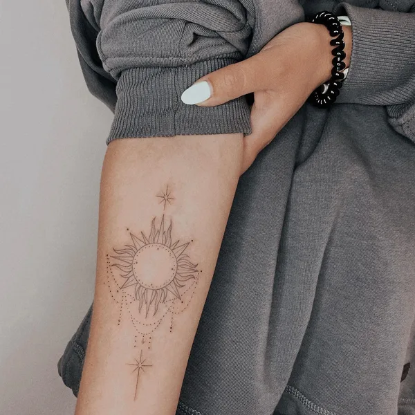 Fine Line tattoo by Inkany in Łódź