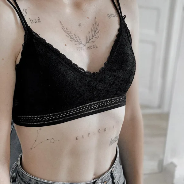 Fine Line tattoo by Inkany in Łódź