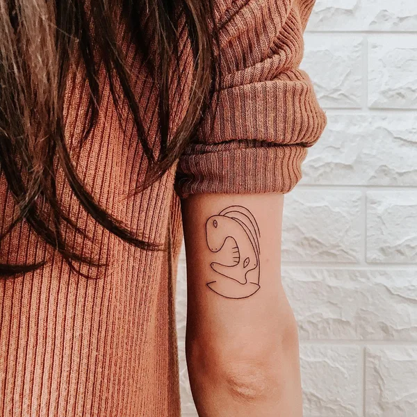 Fine Line tattoo by Inkany in Łódź