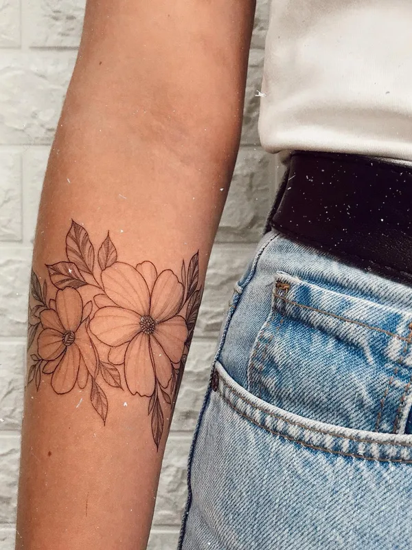Fine Line tattoo by Inkany in Łódź