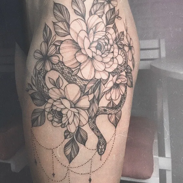 Fine Line tattoo by Inkany in Łódź