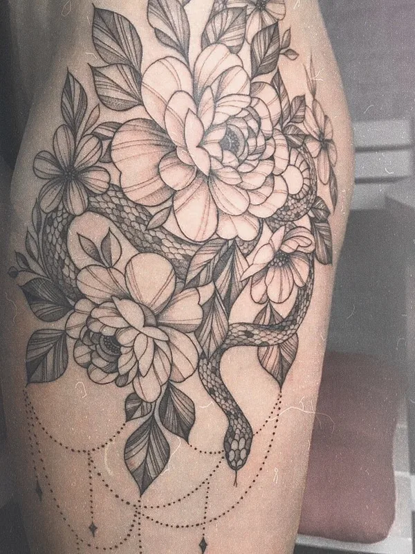 Fine Line tattoo by Inkany in Łódź