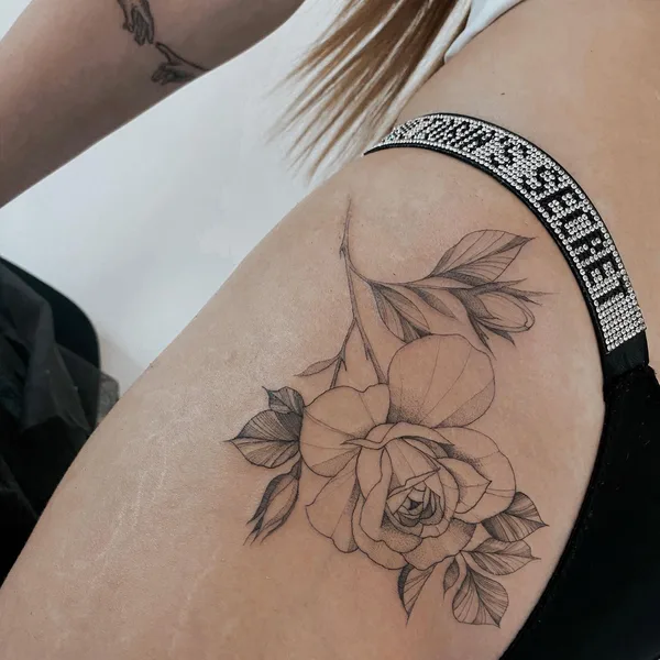 Fine Line tattoo by Inkany in Łódź