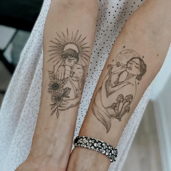 Fine Line tattoo by Inkany in Łódź