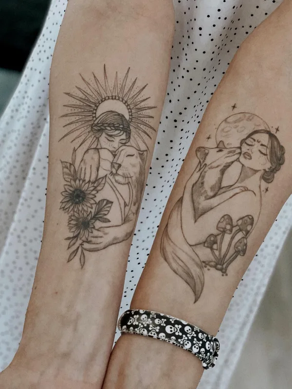Fine Line tattoo by Inkany in Łódź