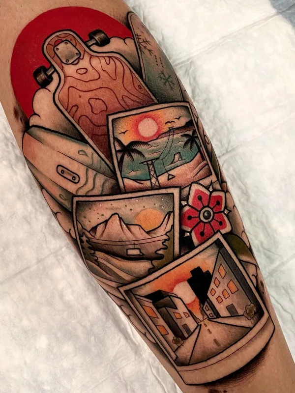 Традиционная tattoo by Ilya Kuzminsky in Киев