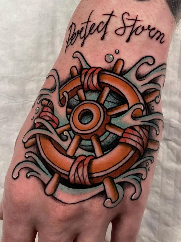 Традиционная tattoo by Ilya Kuzminsky in Киев