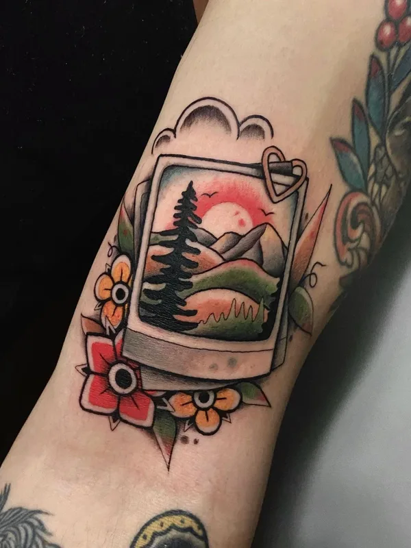 Традиционная tattoo by Ilya Kuzminsky in Киев