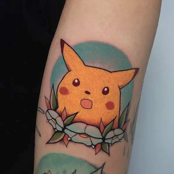Traditional tattoo by Ilya Kuzminsky in Kyiv