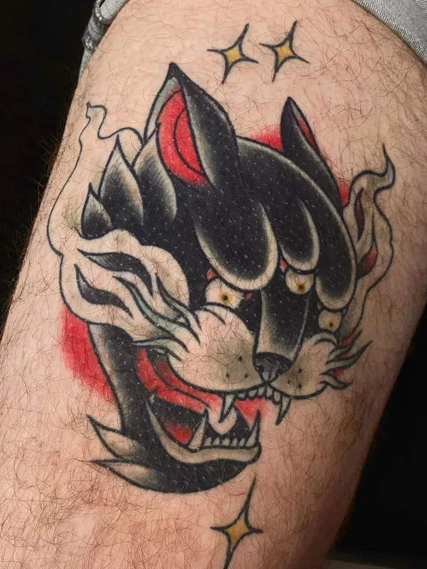 Традиционная tattoo by Ilya Kuzminsky in Киев