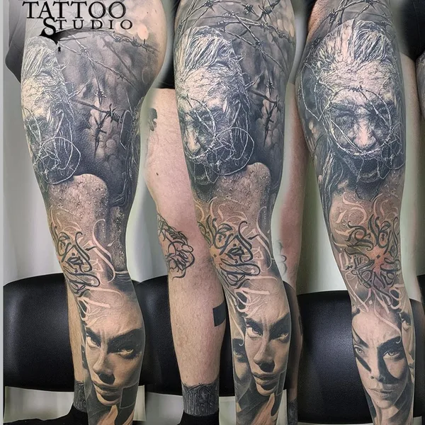 Realism tattoo by Aleksandr Khartsyz in Сумы