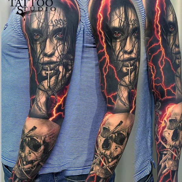 Realism tattoo by Aleksandr Khartsyz in Сумы